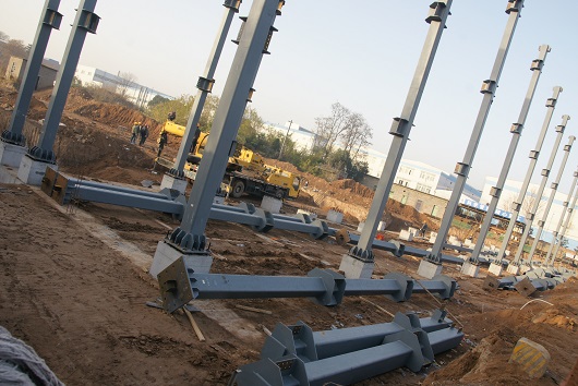 鋼結(jié)構(gòu)施工過(guò)程